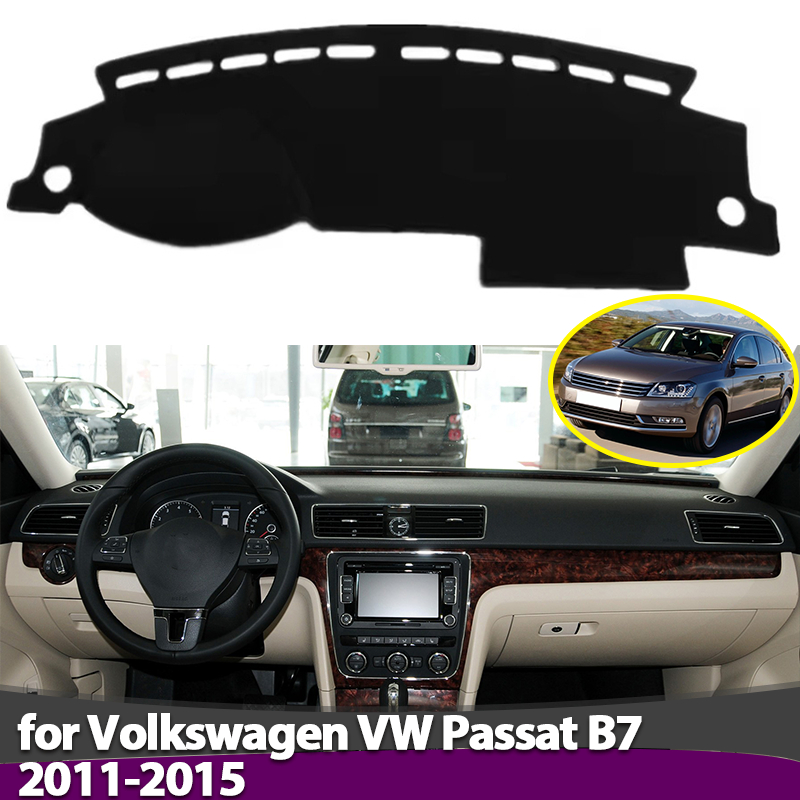 Car Anti-Slip Dashboard Mat - ل Volkswagen VW Passat B7 2011