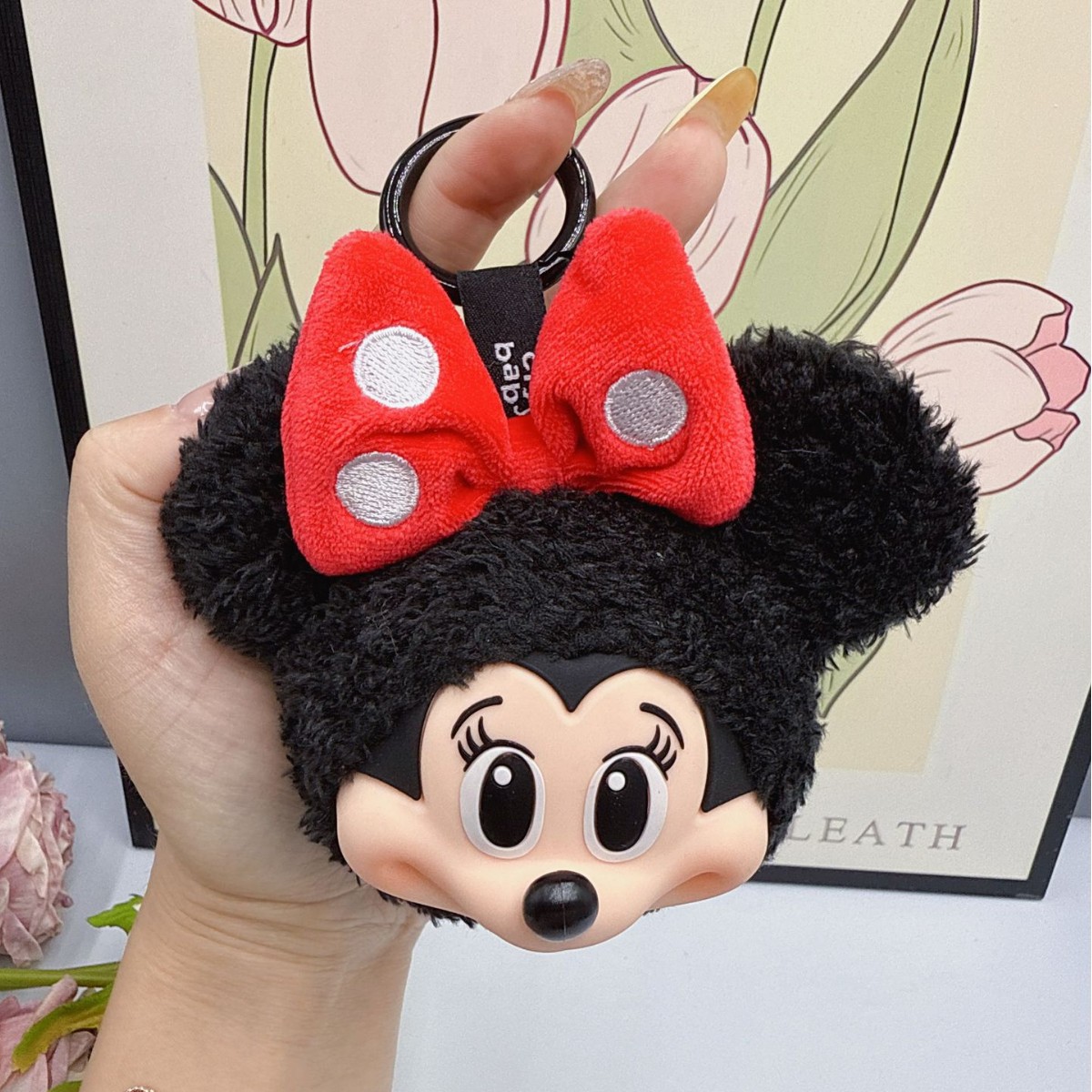 Car Accessories Cute - ميكي ميني أفخم دمية المفاتيح لطيف