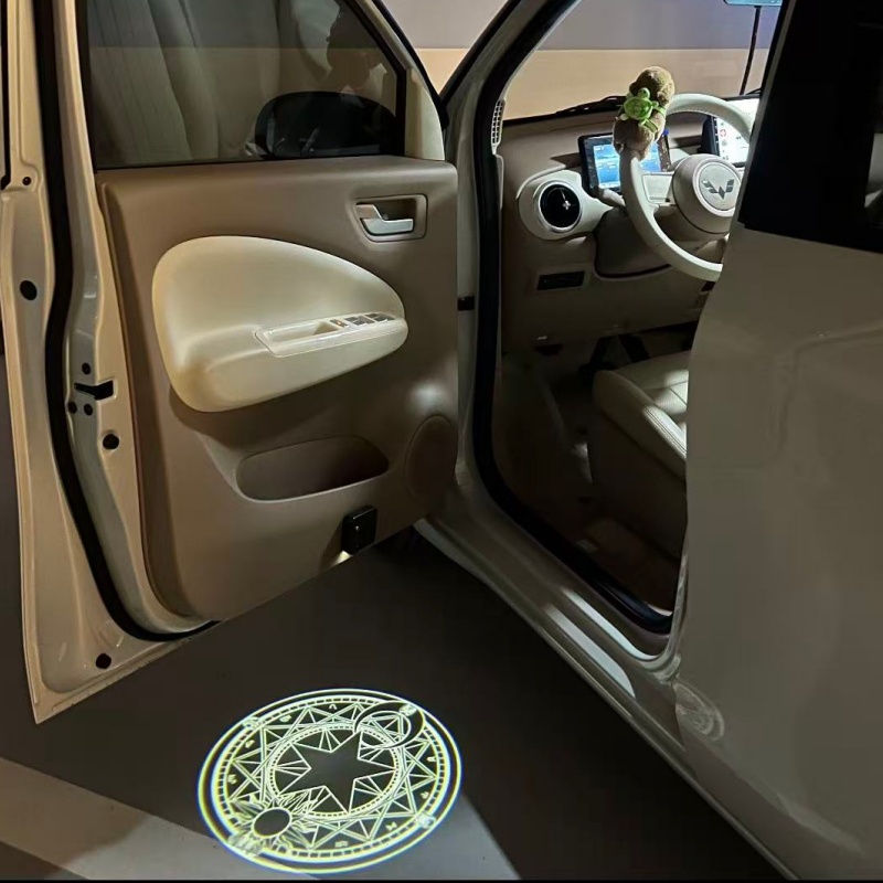 مصباح ترحيب للسيارة بتصميم سيل - مراجعة Car Accessories Cute وسعره