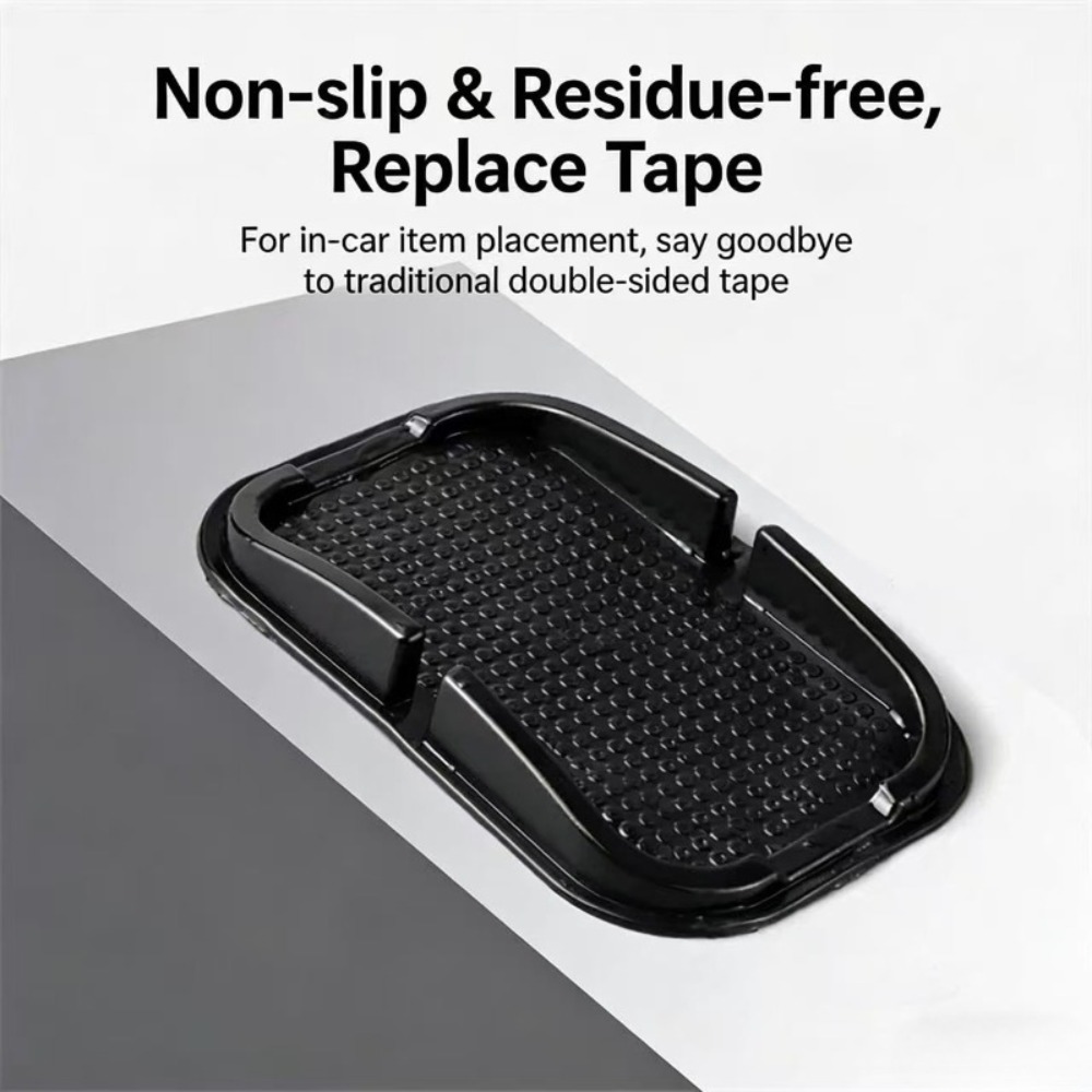 حامل هاتف سيليكون مضاد للانزلا - مراجعة Car Anti-Slip Dashboard Mat وسعره