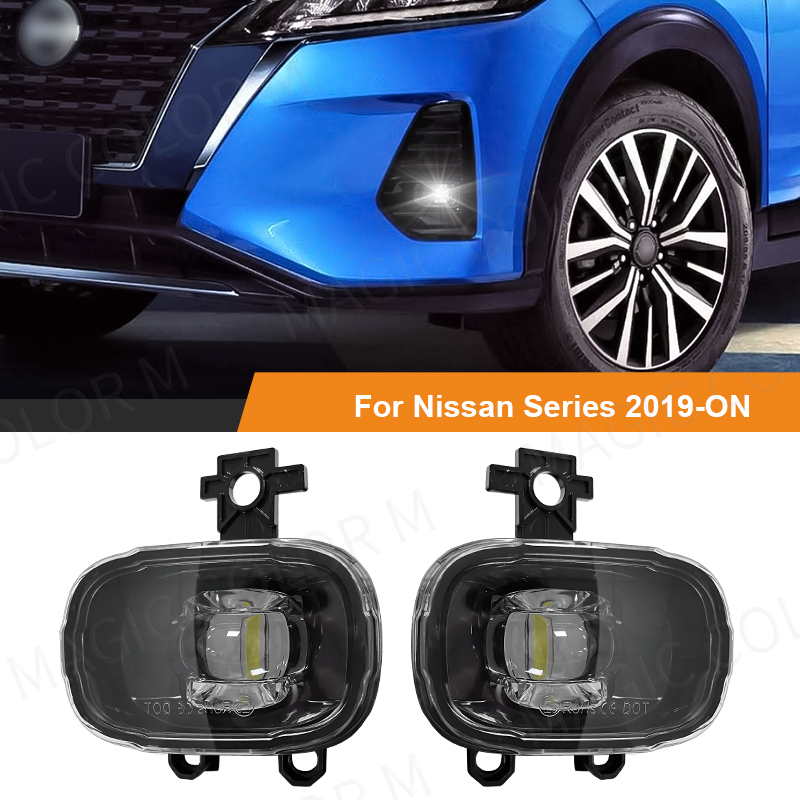 2 قطعة LED أضواء الضباب لنيسان - مراجعة Car Accessories Nissan Xtrail وسعره