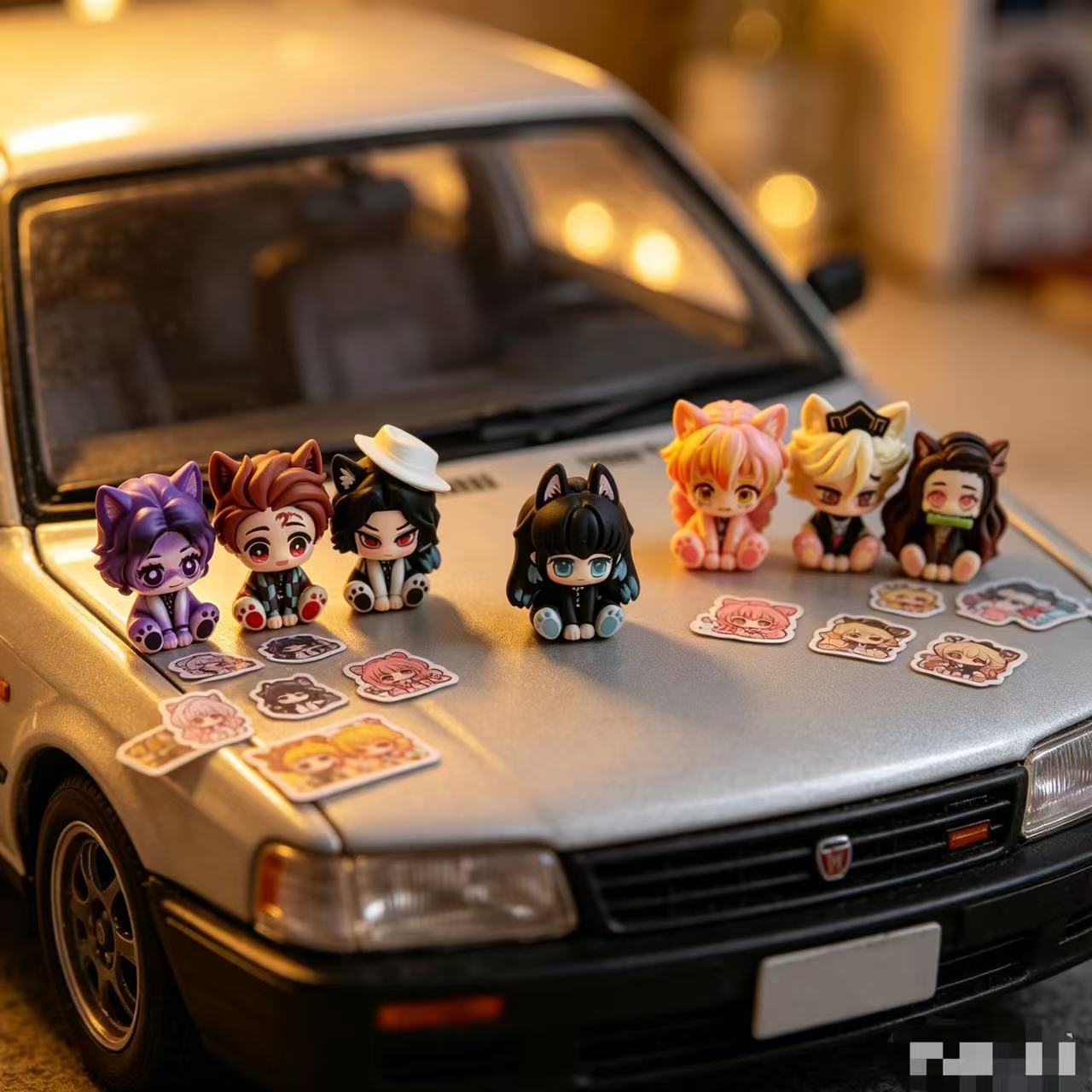 تمثال صغير لشخصية قاتل الشياطي - مراجعة Car Accessories Cute وسعره