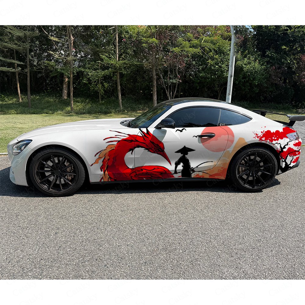 ملصقات جانبية للسيارة بتصميم س - مراجعة Car Accessories Phoenix وسعره