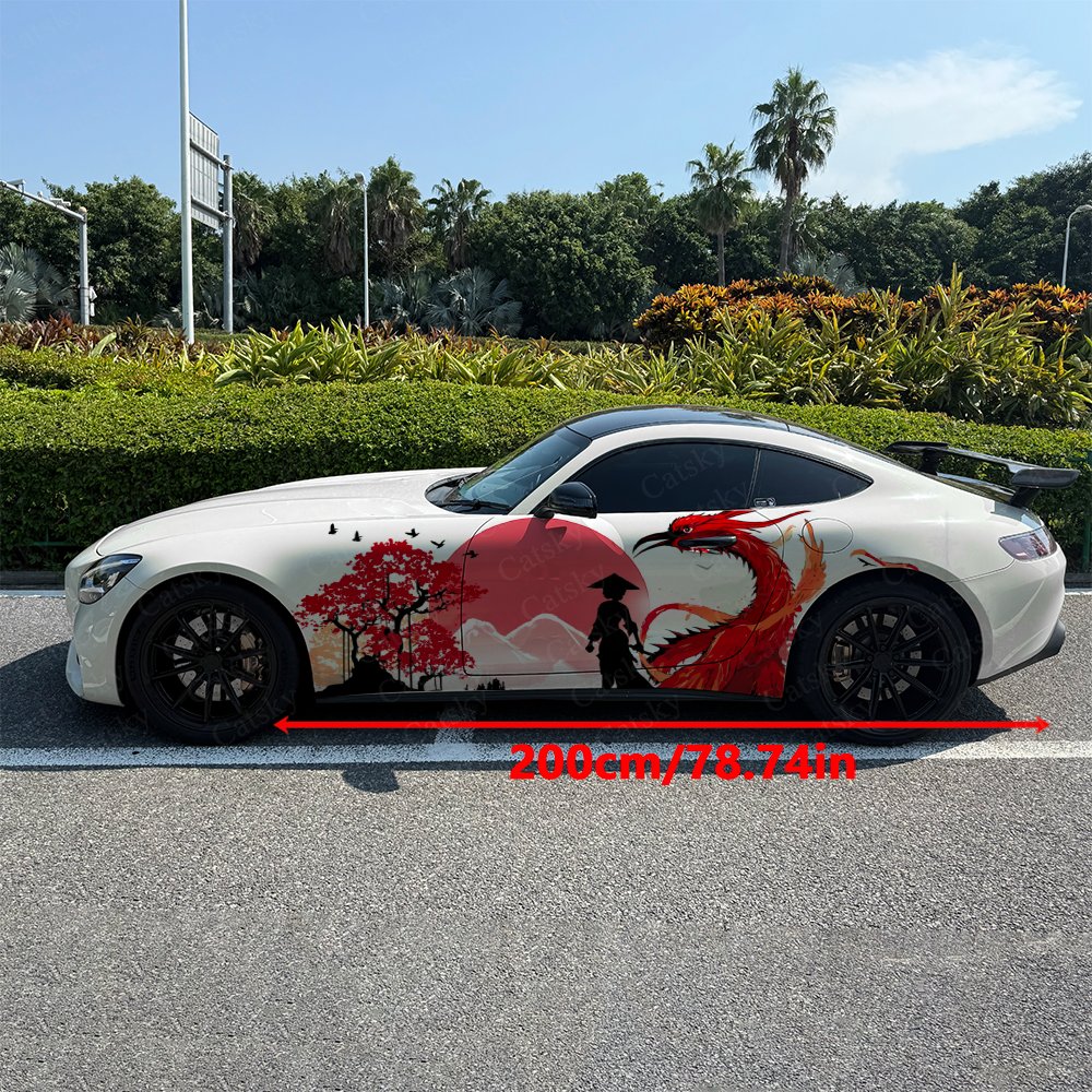 ملصقات جانبية للسيارة بتصميم ق - مراجعة Car Accessories Phoenix وسعره