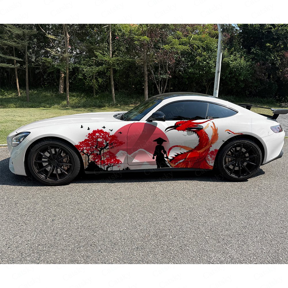 ملصقات جانبية للسيارة بتصميم ق - مراجعة Car Accessories Phoenix وسعره