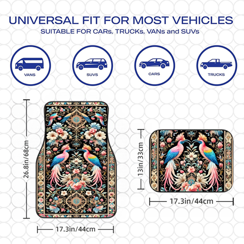 سجادات أرضية للسيارة بتصميم زه - مراجعة Car Accessories Phoenix وسعره