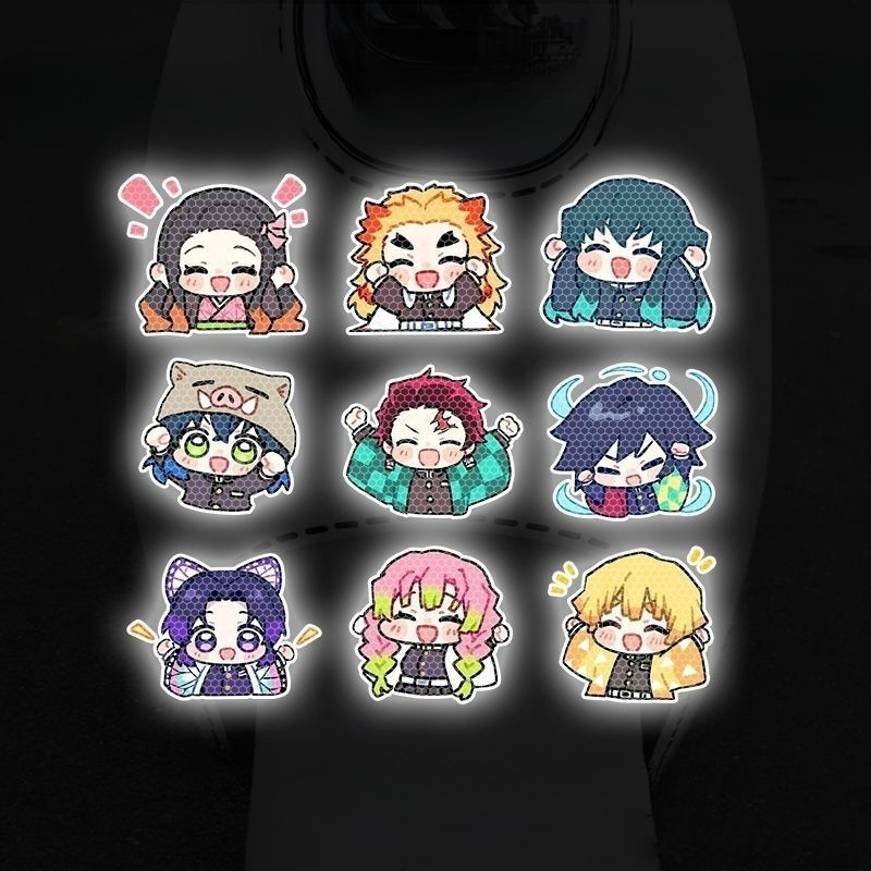 ملصق عاكس للسيارة بتصميم شخصية - مراجعة Car Accessories Cute وسعره