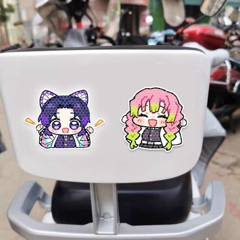 ملصق عاكس للسيارة بتصميم شخصية - مراجعة Car Accessories Cute وسعره