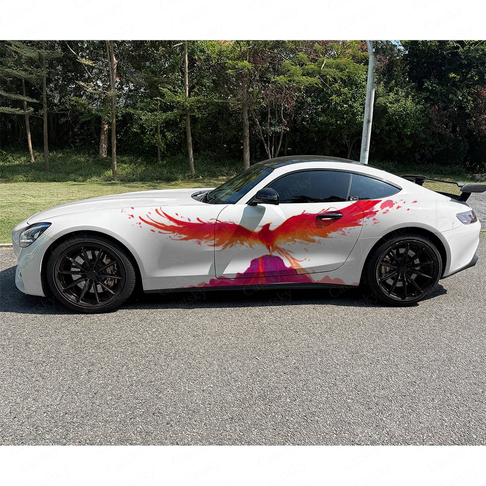 قطعتان من ملصقات السيارات الجا - مراجعة Car Accessories Phoenix وسعره